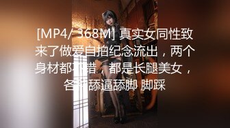 [MP4/ 368M] 真实女同性致来了做爱自拍纪念流出，两个身材都不错，都是长腿美女，各种舔逼舔脚 脚踩