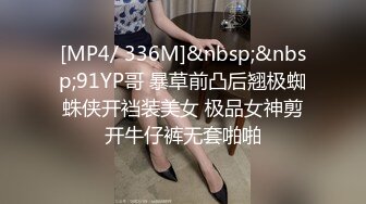 [MP4/ 336M]&nbsp;&nbsp;91YP哥 暴草前凸后翘极蜘蛛侠开裆装美女 极品女神剪开牛仔裤无套啪啪