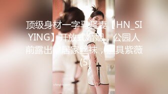 顶级身材一字马骚妻【HN_SIYING】开放式婚姻，公园人前露出，居家丝袜，道具紫薇 (5)