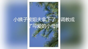 小姨子被姐夫拿下了，调教成了可爱的小母狗