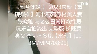 【新片速遞 】 2023最新【重磅强推】河北窈窕身材美人妻-张晓雅 与老公日常打炮性爱玩乐自拍流出 完整版 长既漂亮又骚 可不多见【水印】[103M/MP4/08:09]